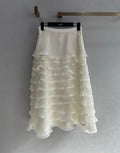 Layered cake tulle skirt