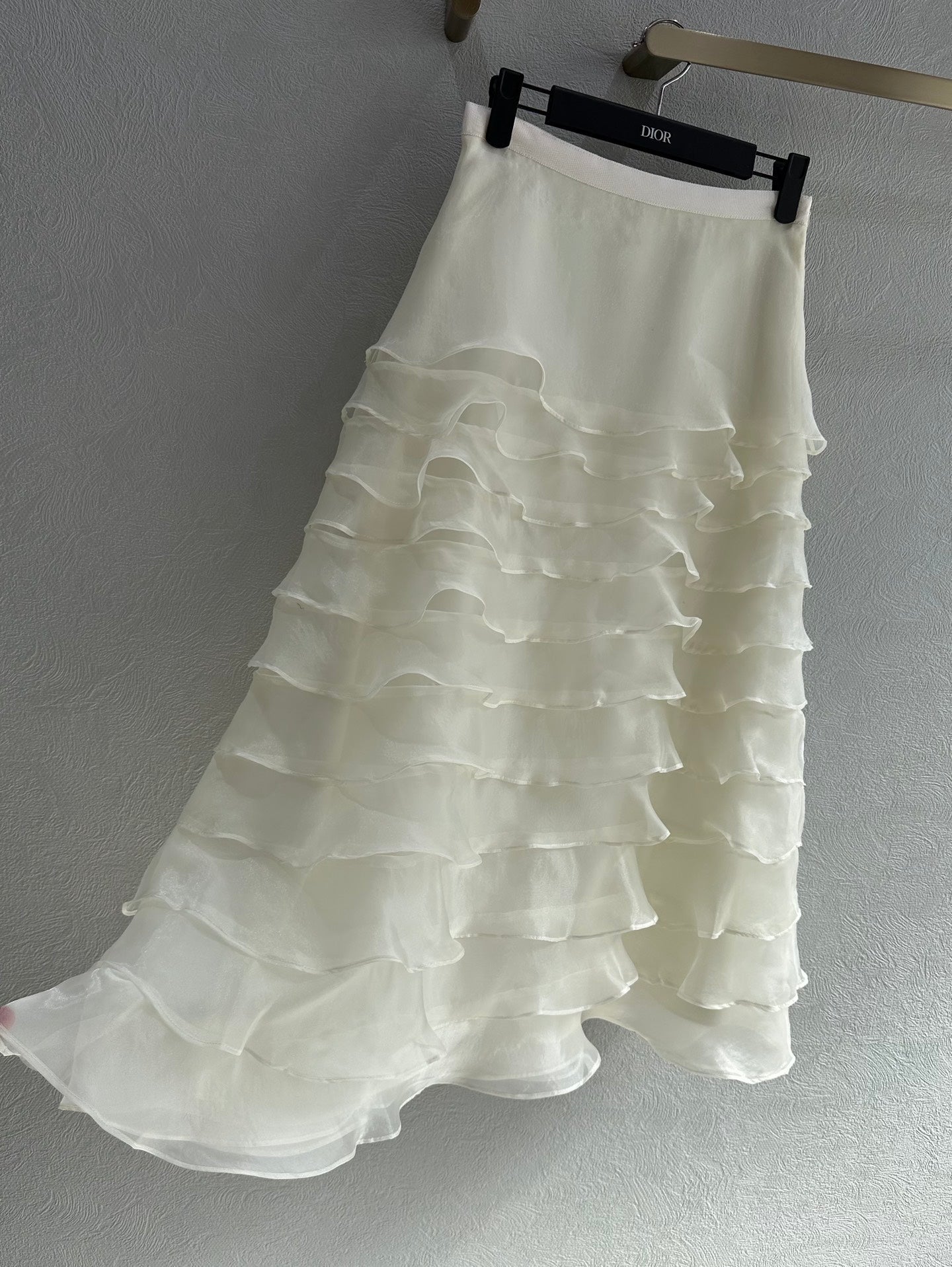 Layered cake tulle skirt