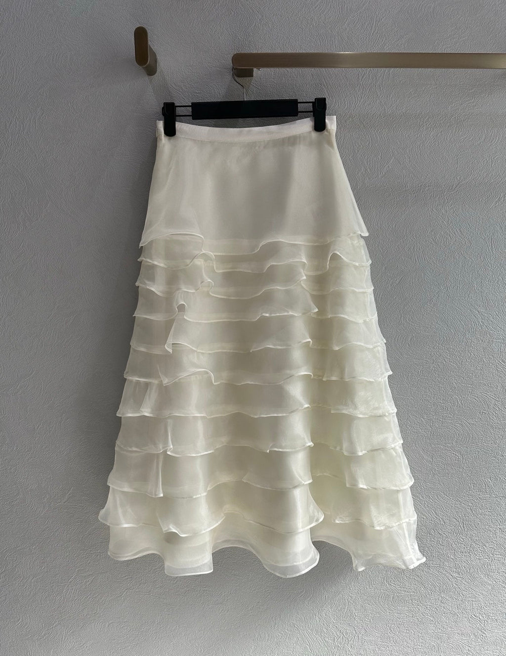 Layered cake tulle skirt