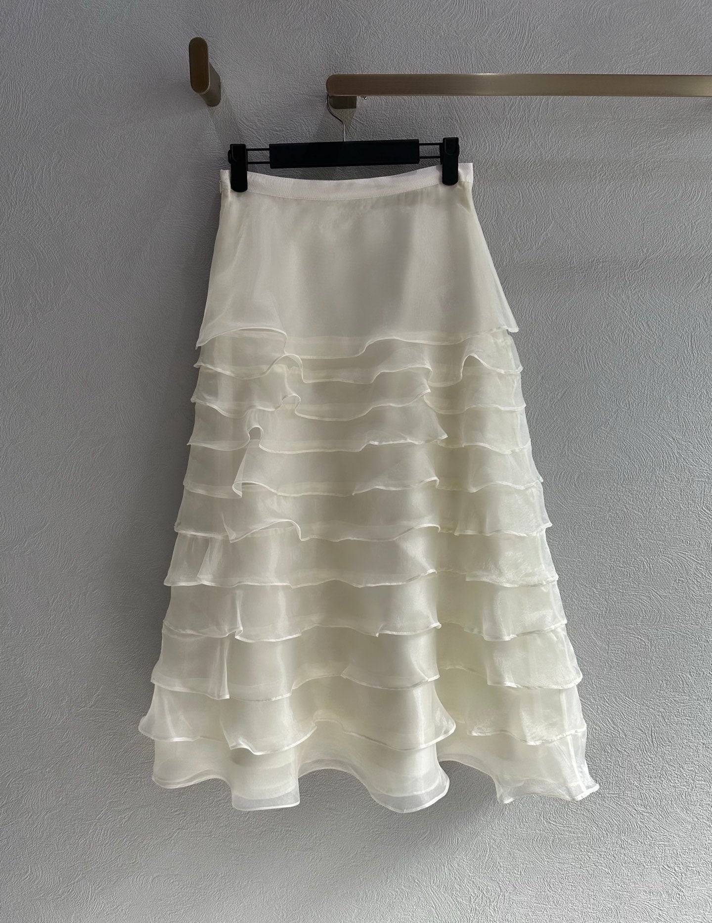 Layered cake tulle skirt