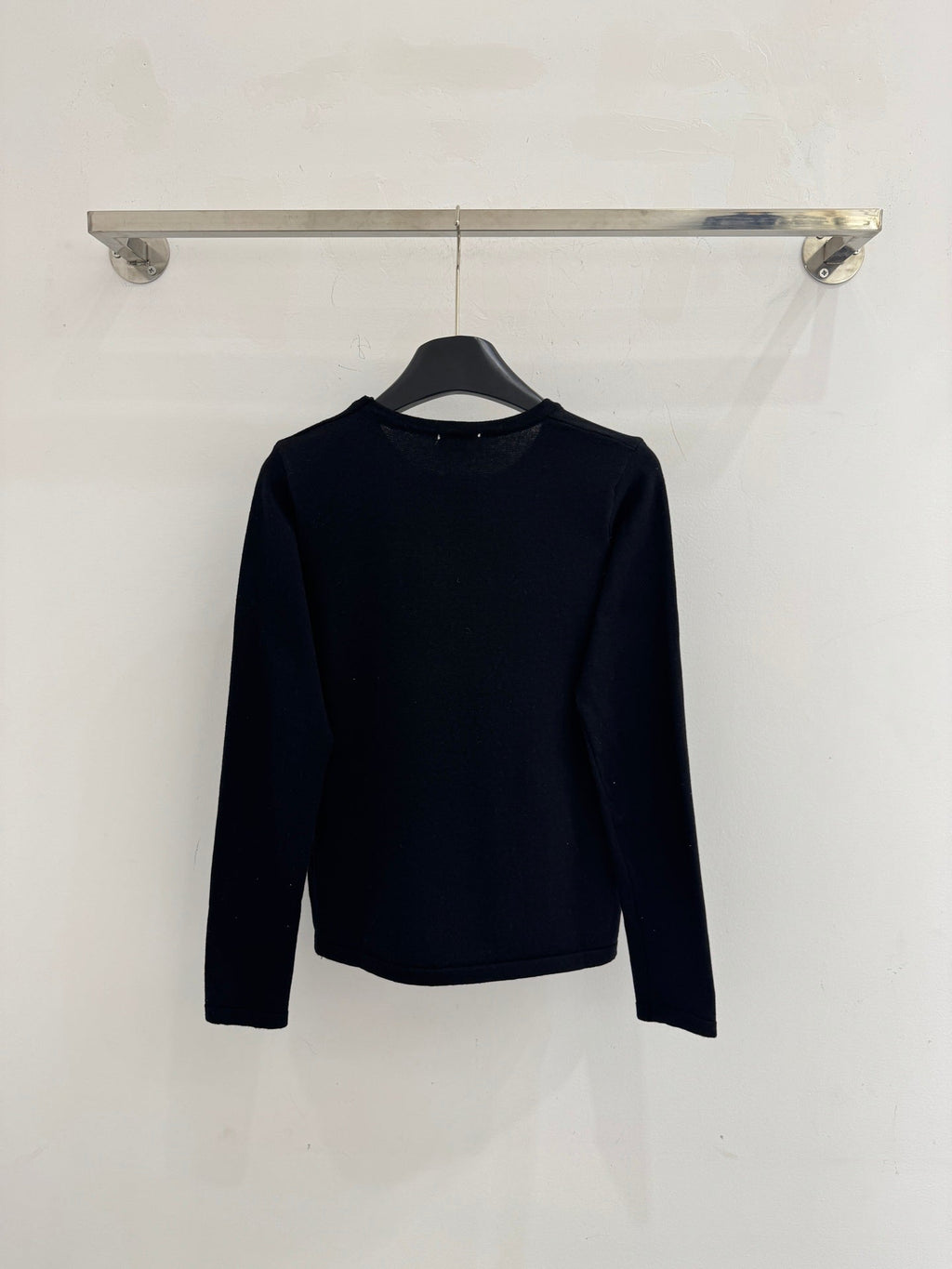 New autumn/winter style, simple round neck long sleeve