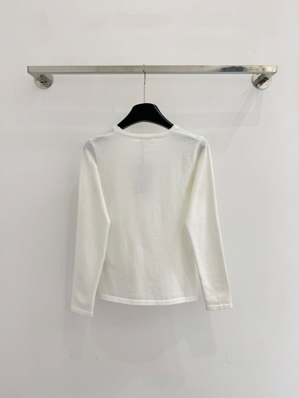 New autumn/winter style, simple round neck long sleeve