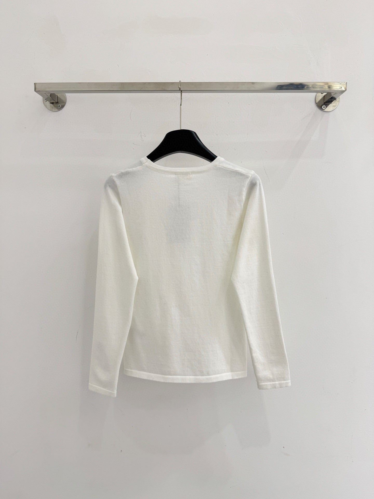 New autumn/winter style, simple round neck long sleeve