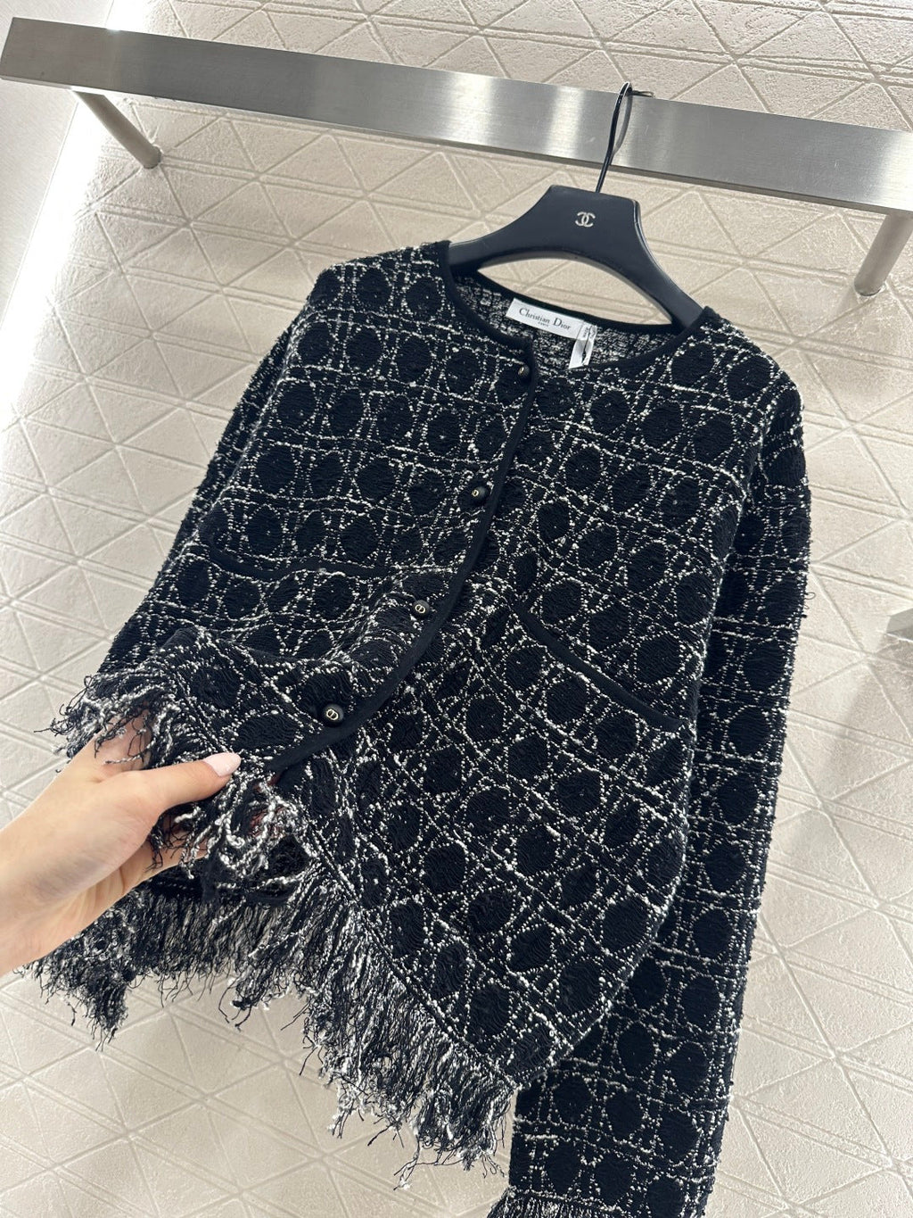 26NEW Argyle Knit Cardigan