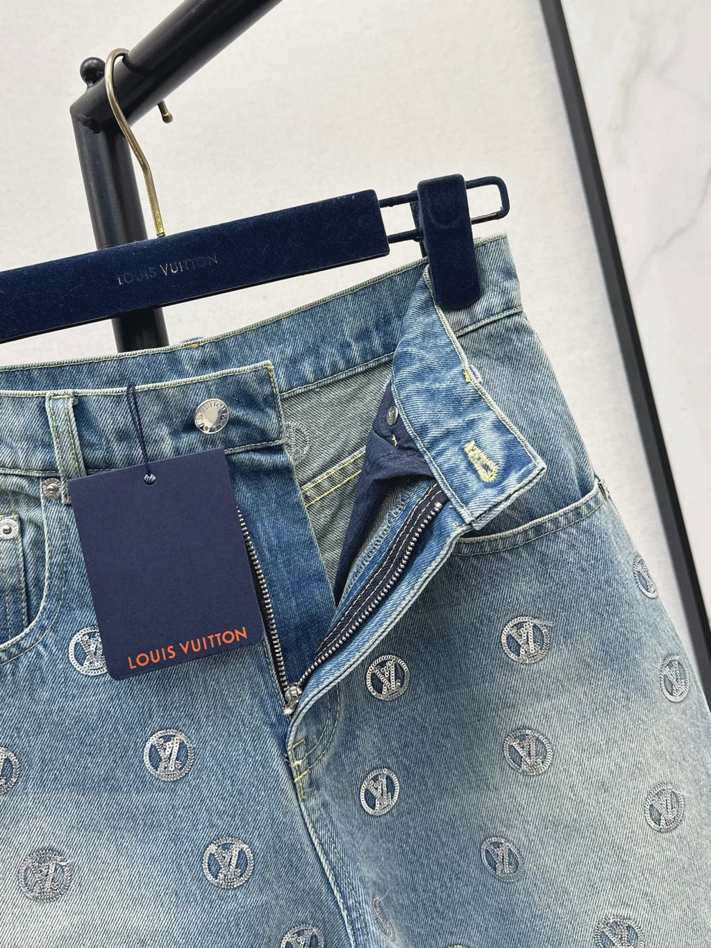 New sequined jeans