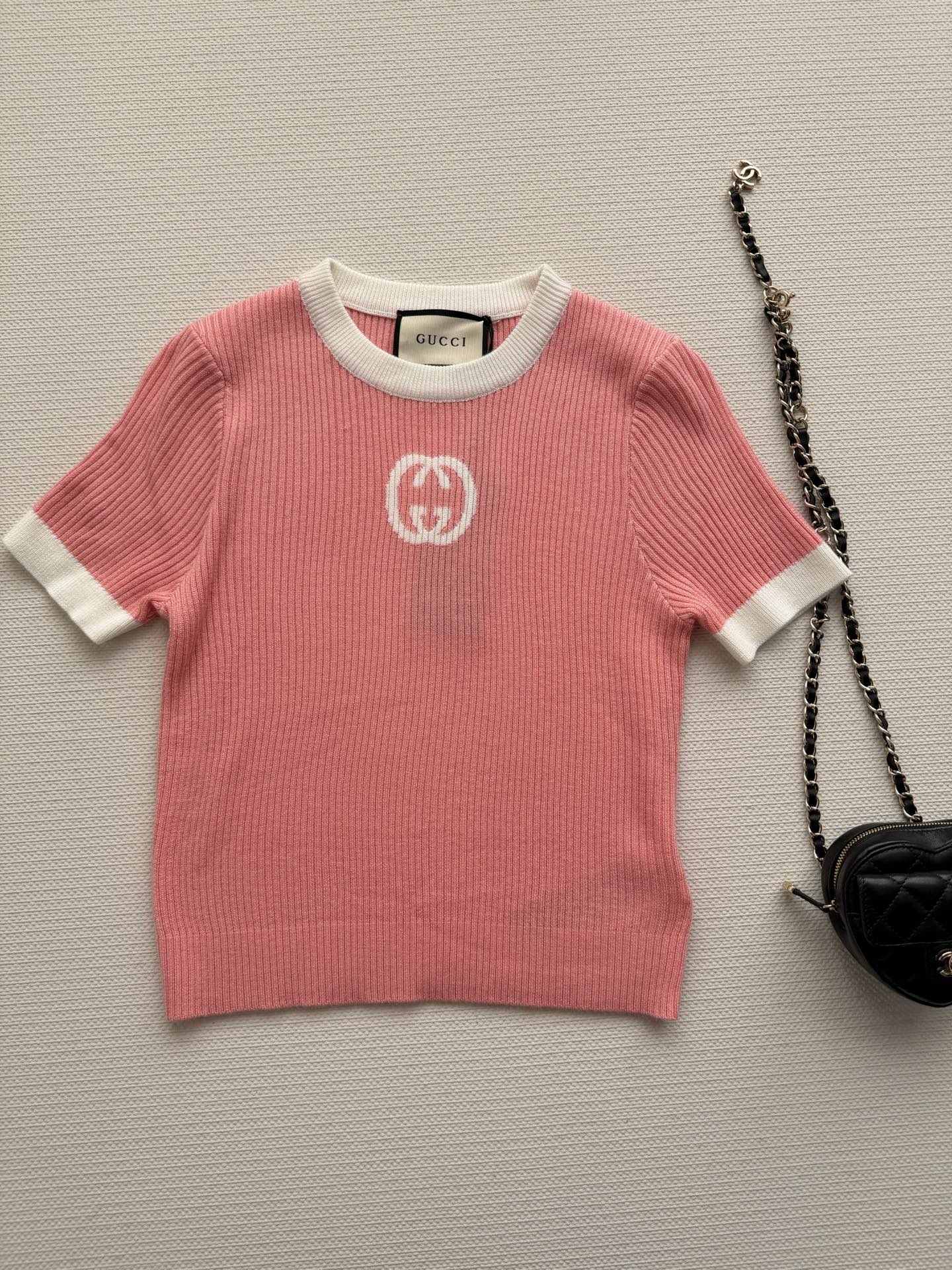 26NEW Knitted Short-Sleeve