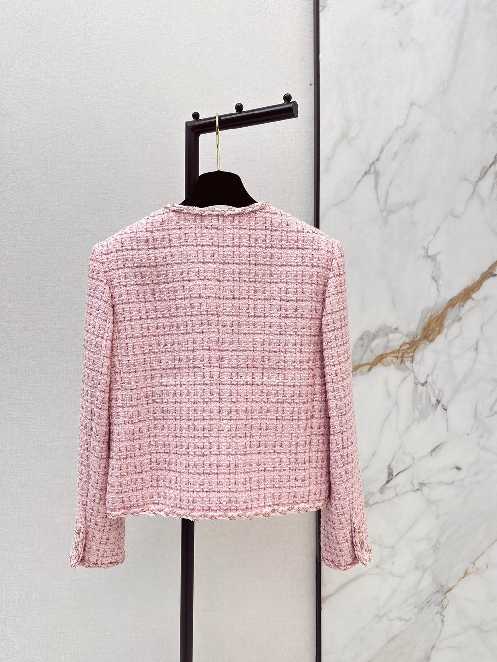 26NEW Pink Knitted Jacket