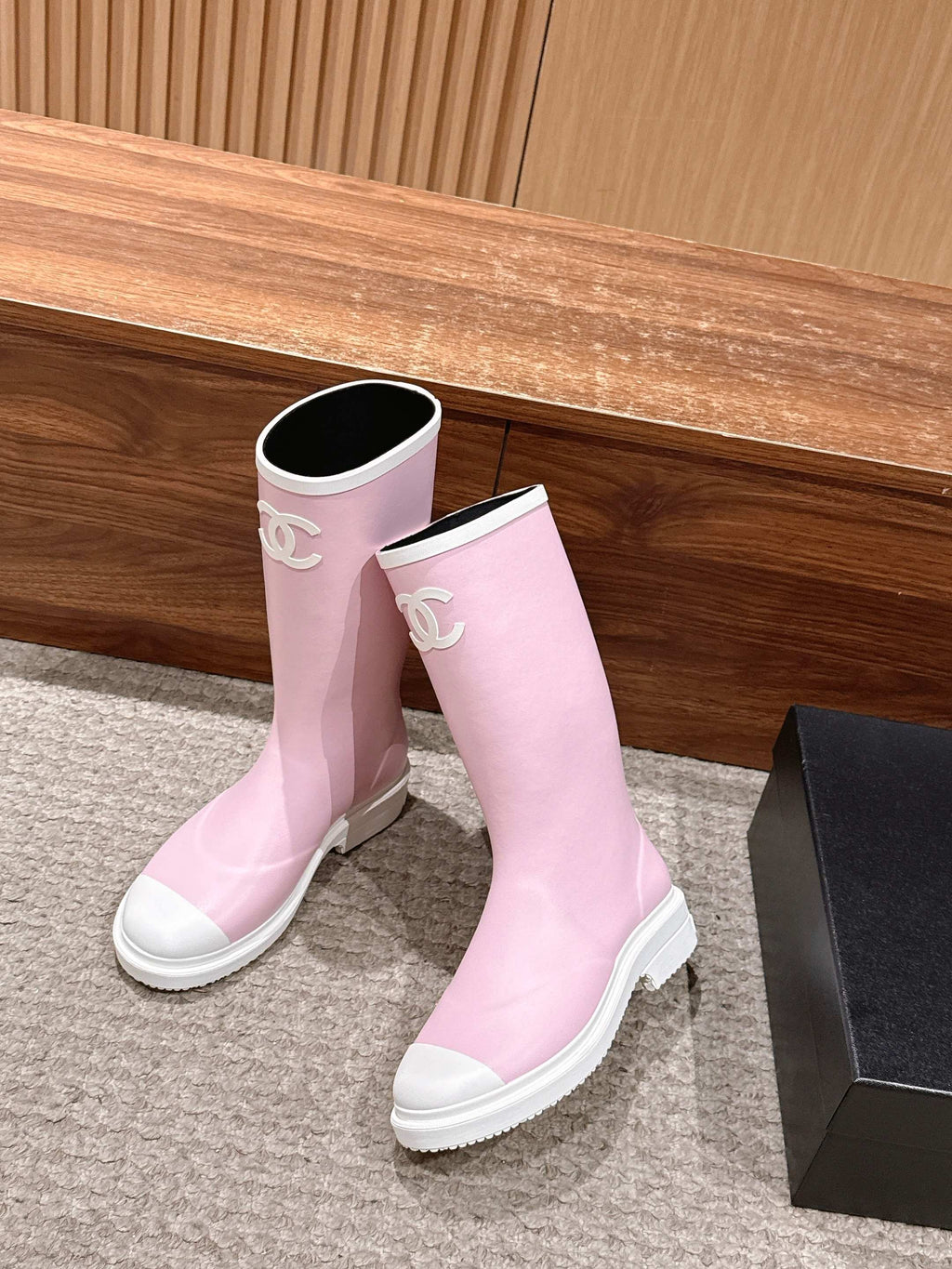 26NEW Rubber Anti-slip Rain Boots (Tall Boots)