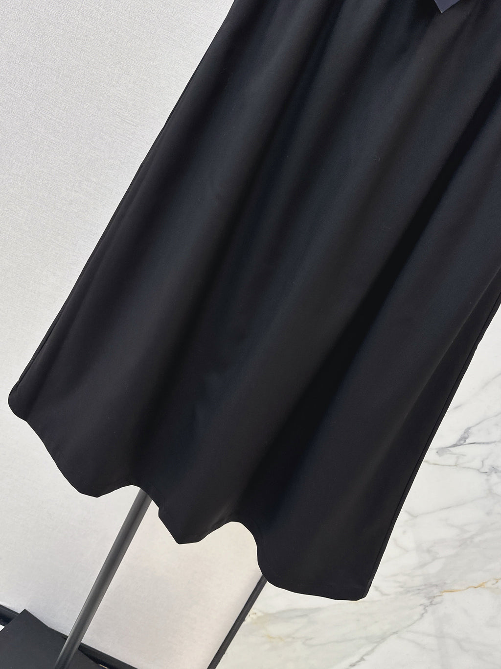 26NEW Classic Triangle Logo Nylon Midi Skirt