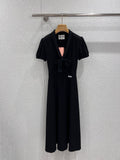 26NEW tie-up bow dress