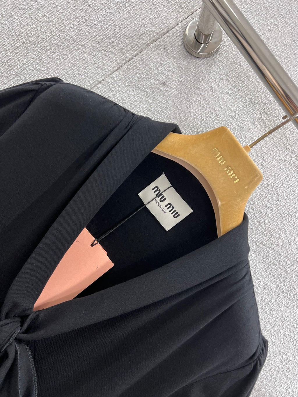 26NEW tie-up bow dress