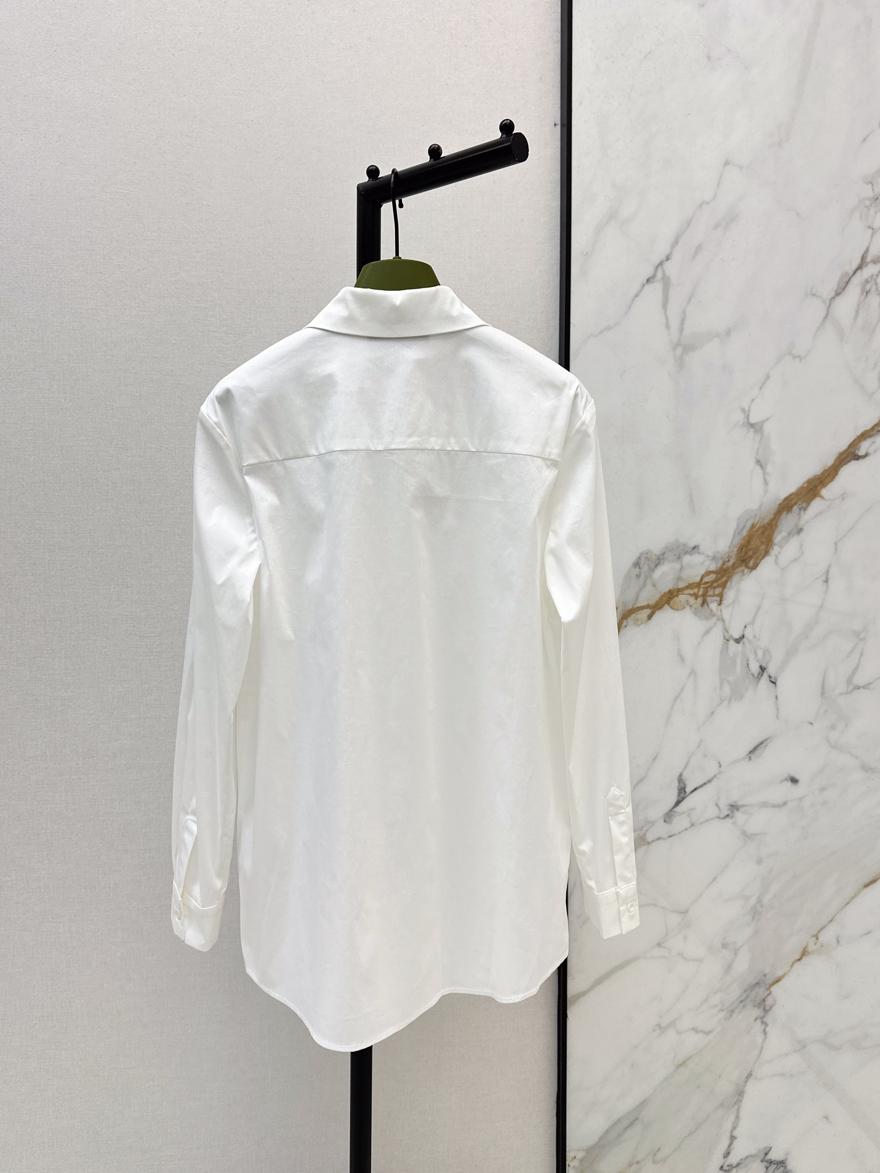 26NEW Embroidered Collared Shirt