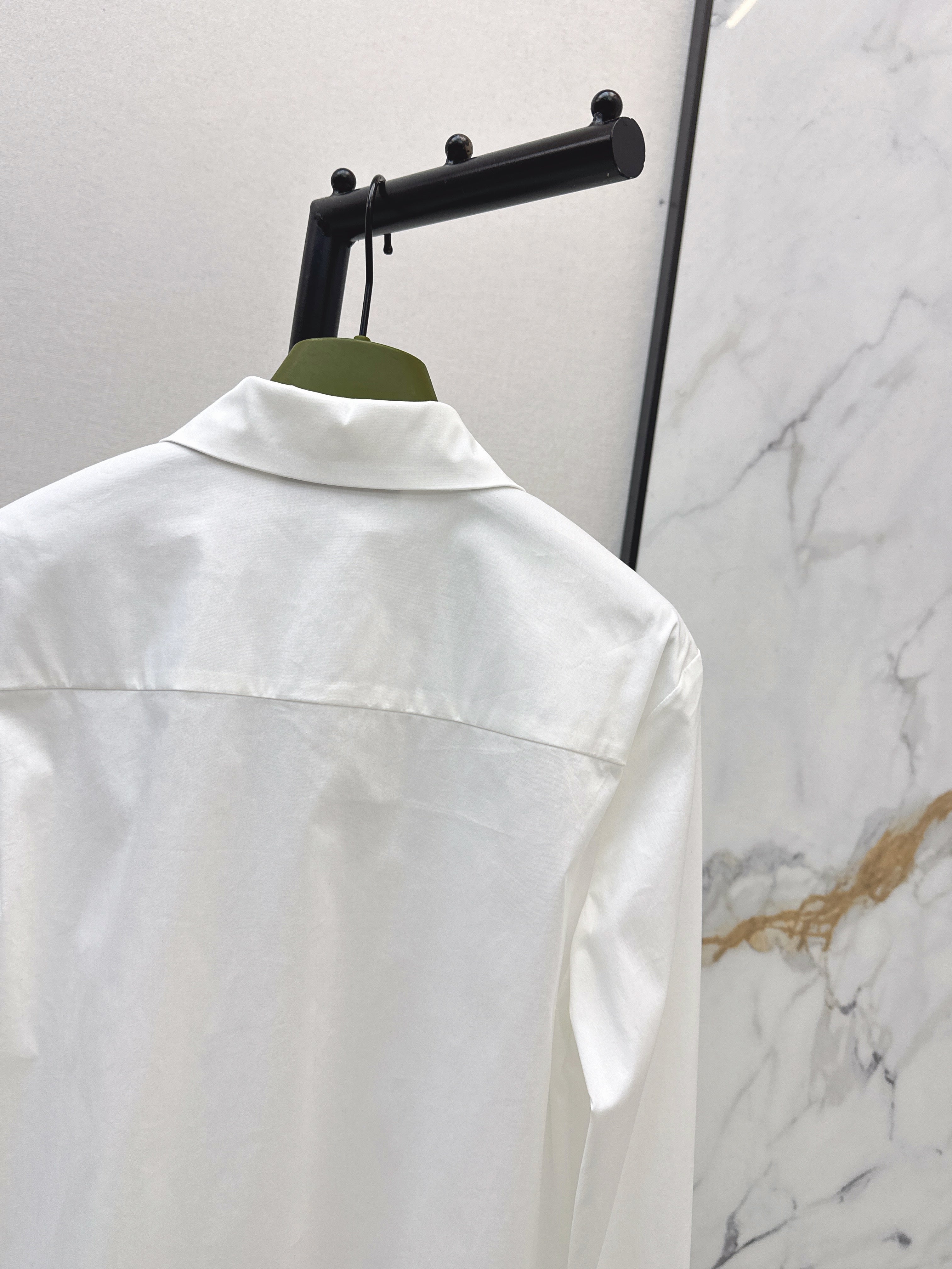 26NEW Embroidered Collared Shirt