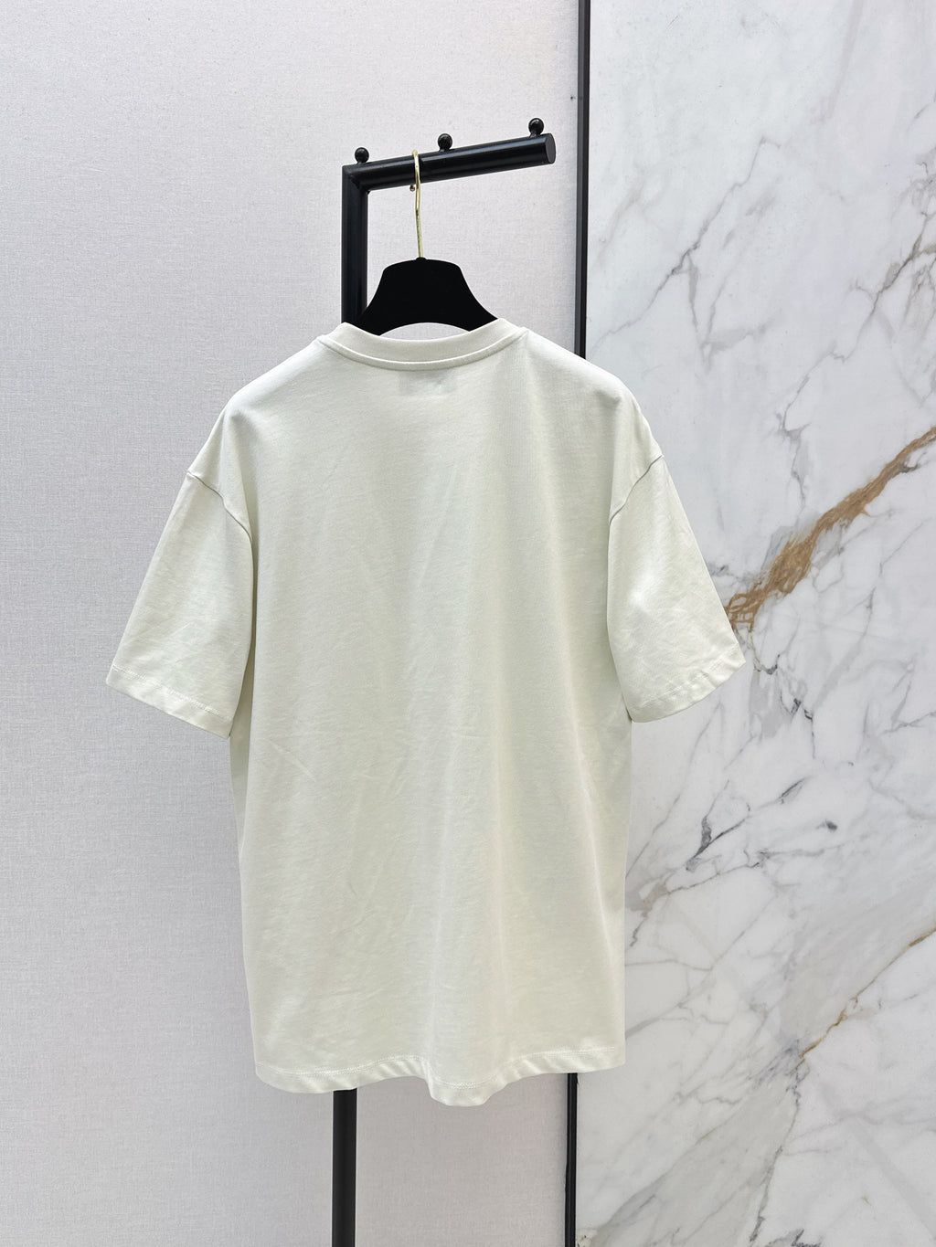 26NEW Floral Rhinestone Pattern Short-Sleeve T-Shirt