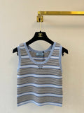 26NEW striped vest
