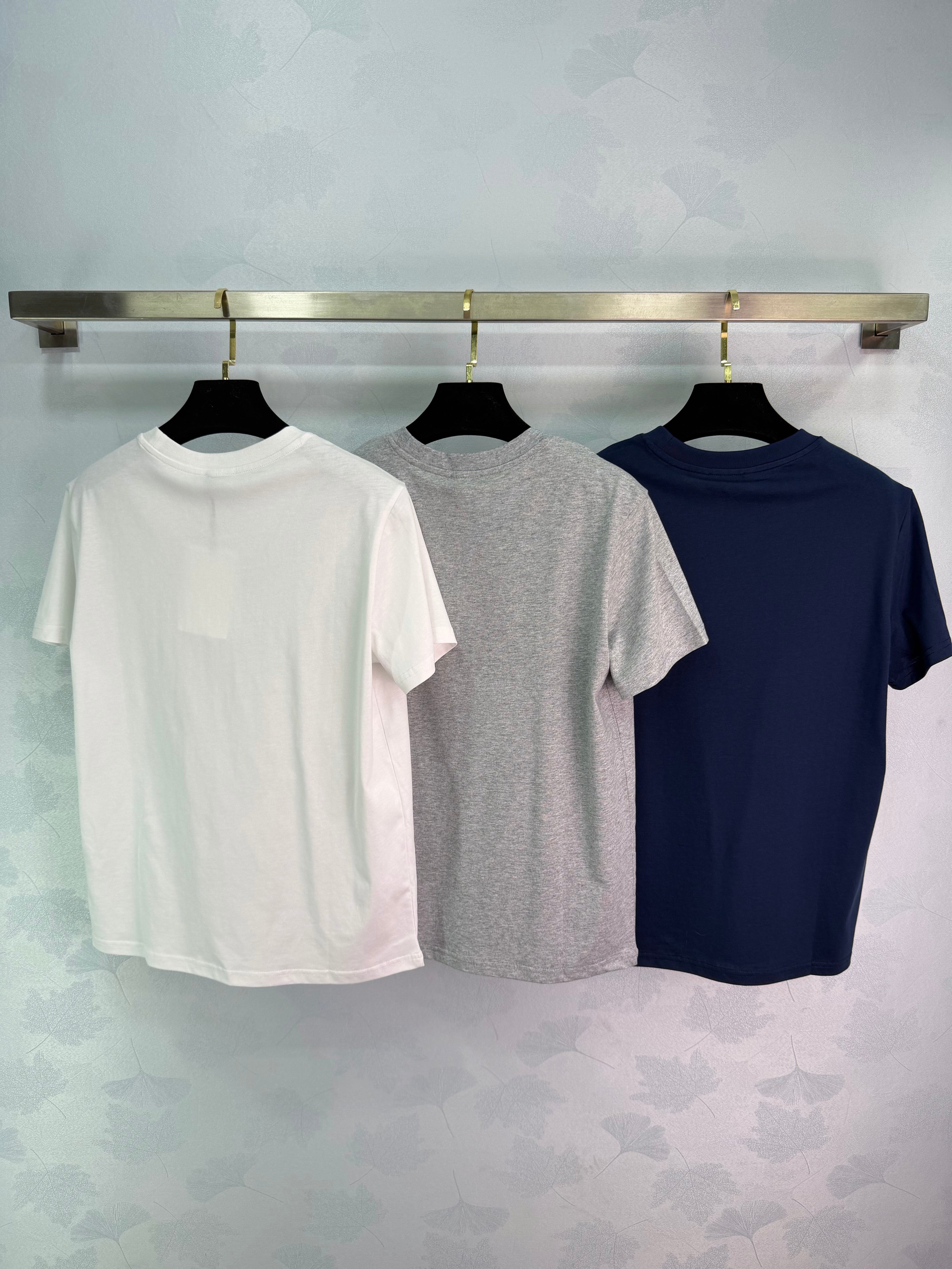 26NEW New Embroidered Short-Sleeve T-Shirt