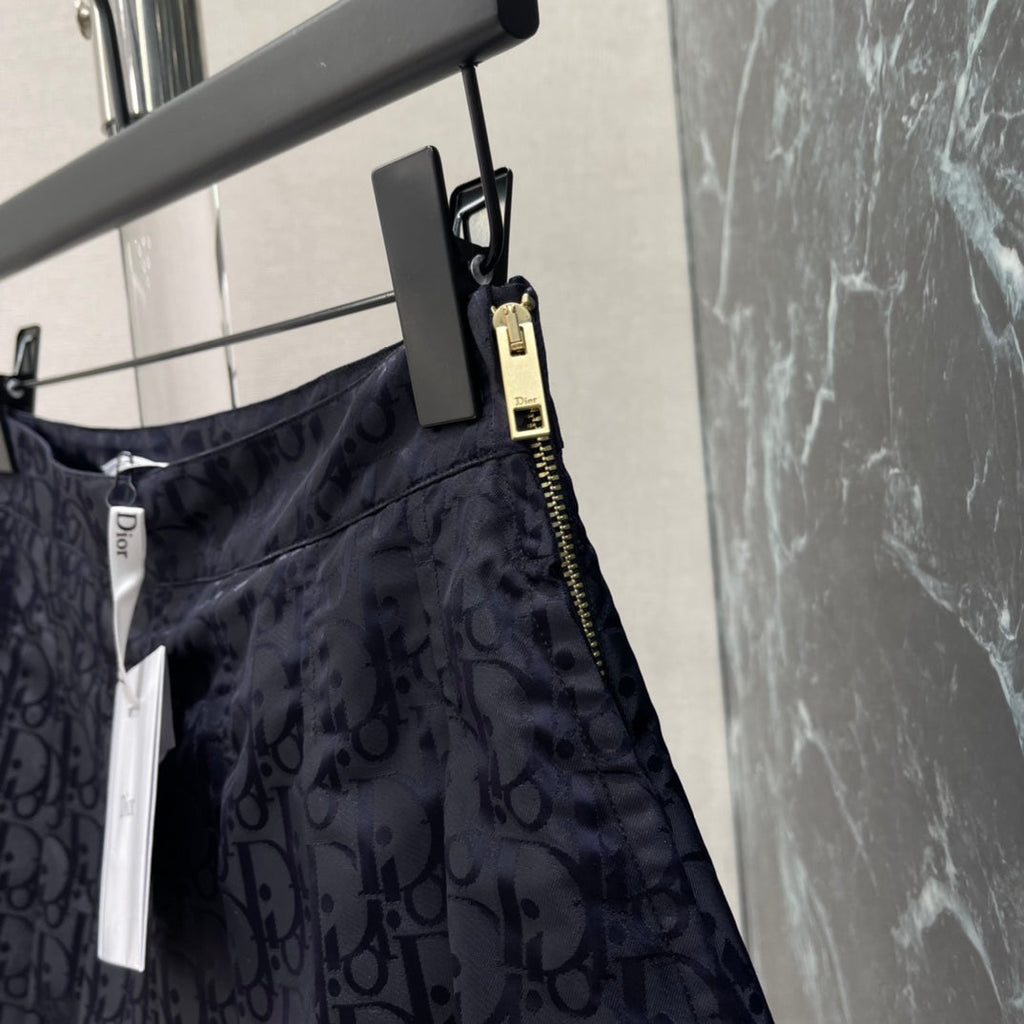 26 Early Spring New Arrival Jacquard Pleated Skirt