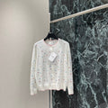 26 New Arrival: Peace Dove Embroidered Knit Cardigan