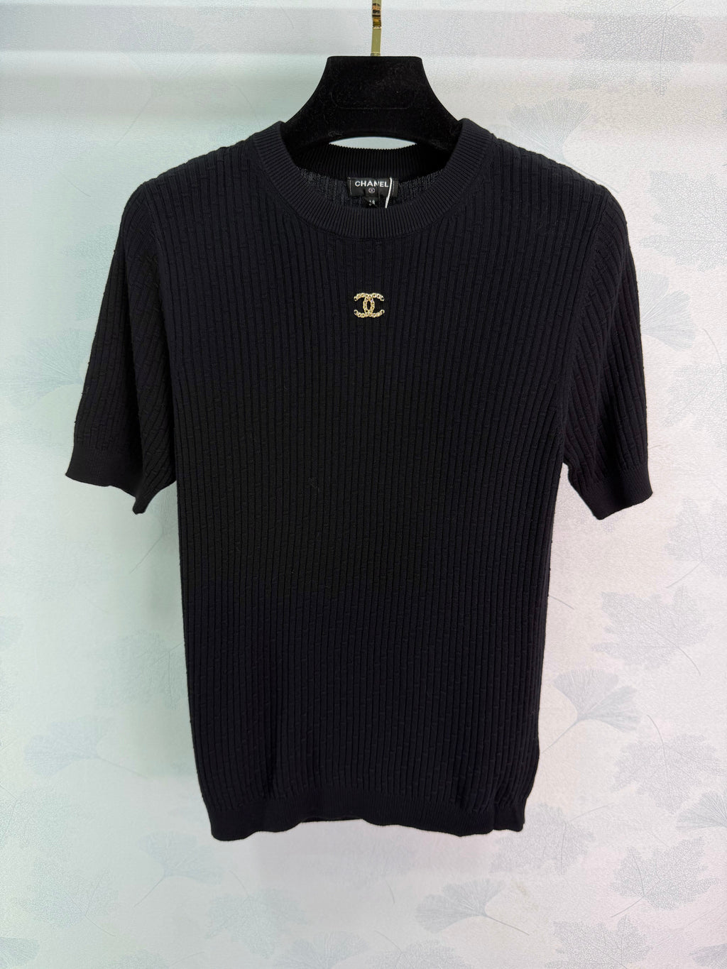26 Spring/Summer New Knitted Short-Sleeve Top