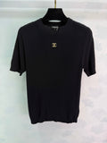 26 Spring/Summer New Knitted Short-Sleeve Top
