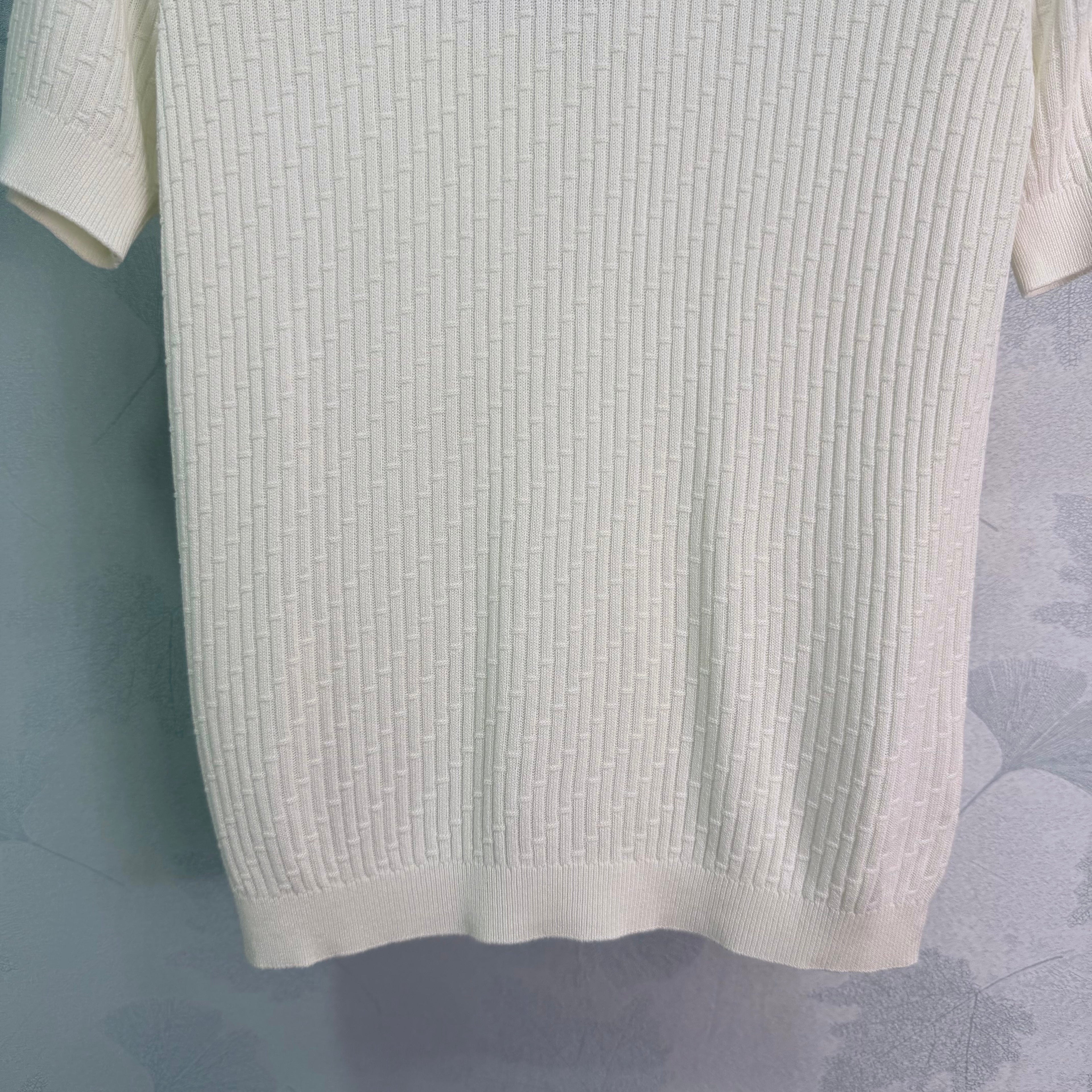 26 Spring/Summer New Knitted Short-Sleeve Top