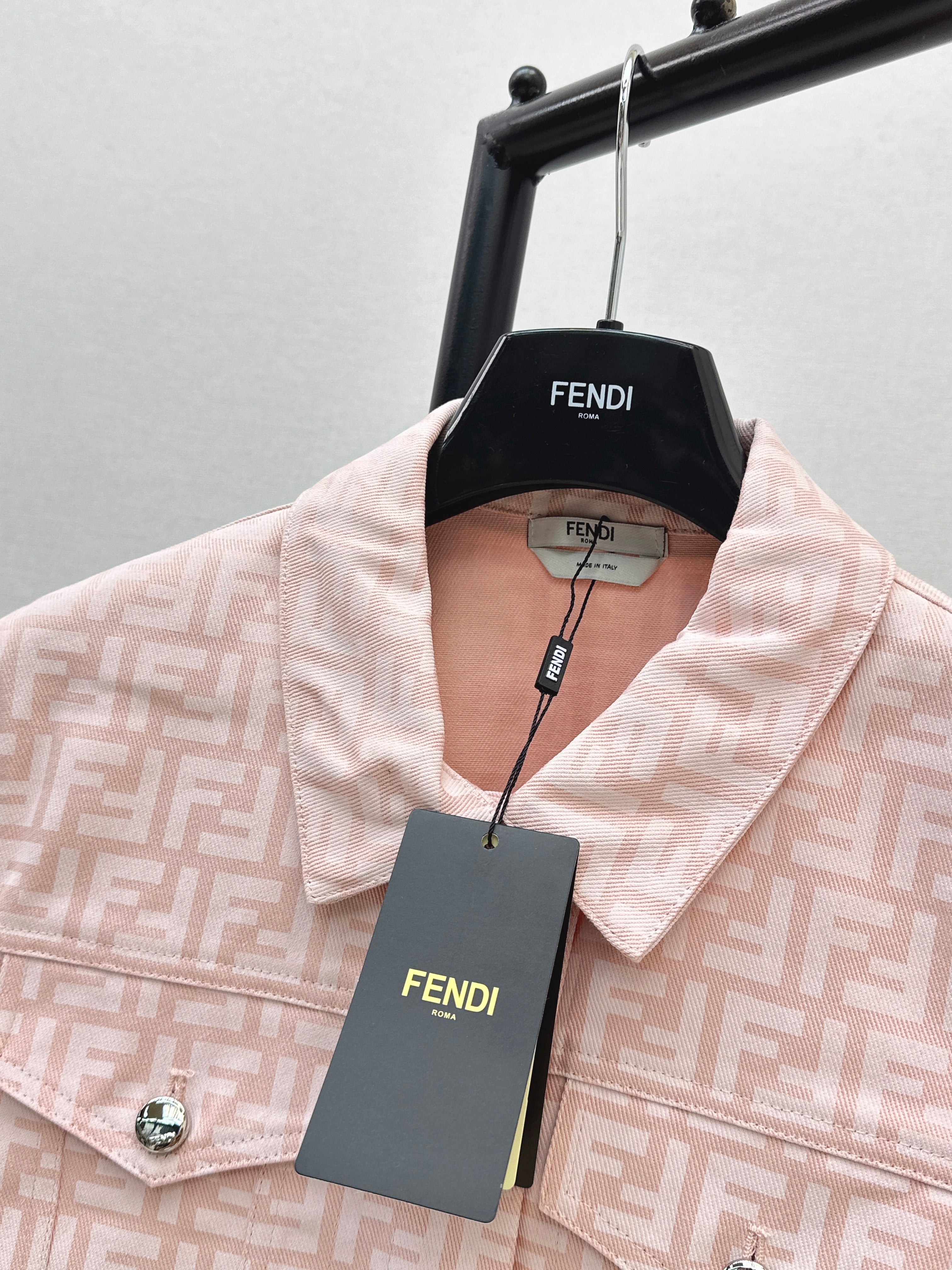 26SS Spring/Summer Newest Jacquard Denim Jacket