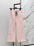 26SS Spring/Summer Newest Jacquard Denim Pants