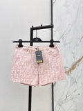 26SS Spring/Summer Newest Jacquard Denim Shorts