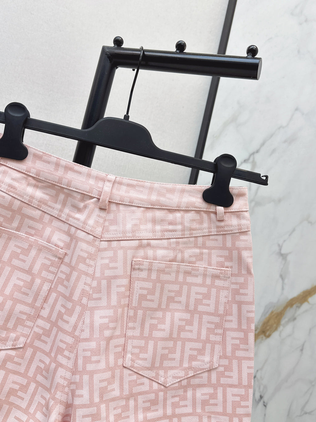 26SS Spring/Summer Newest Jacquard Denim Shorts