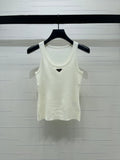 26NEW U-neck knitted vest