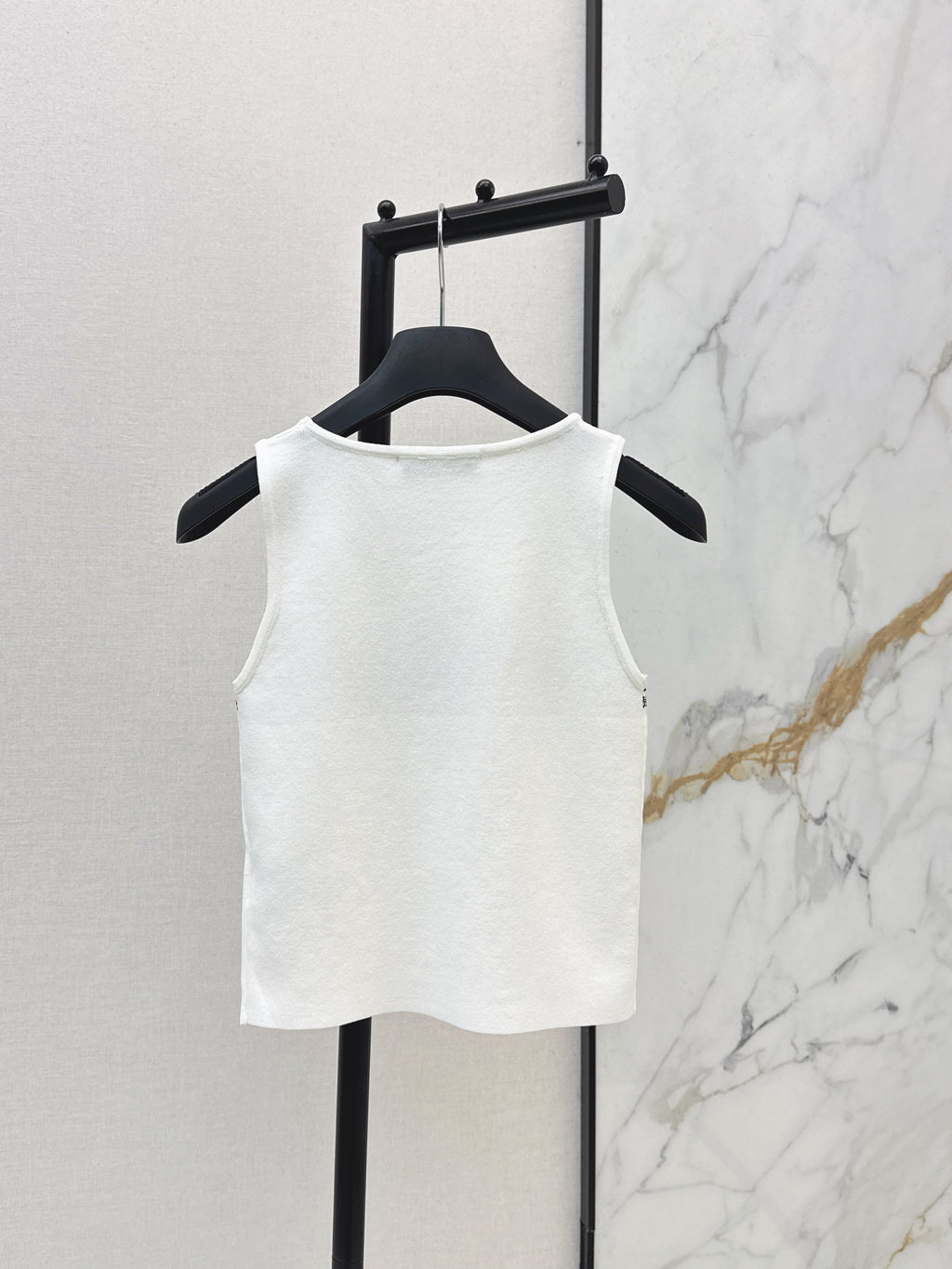 26SS New Letter Jacquard Knitted Vest