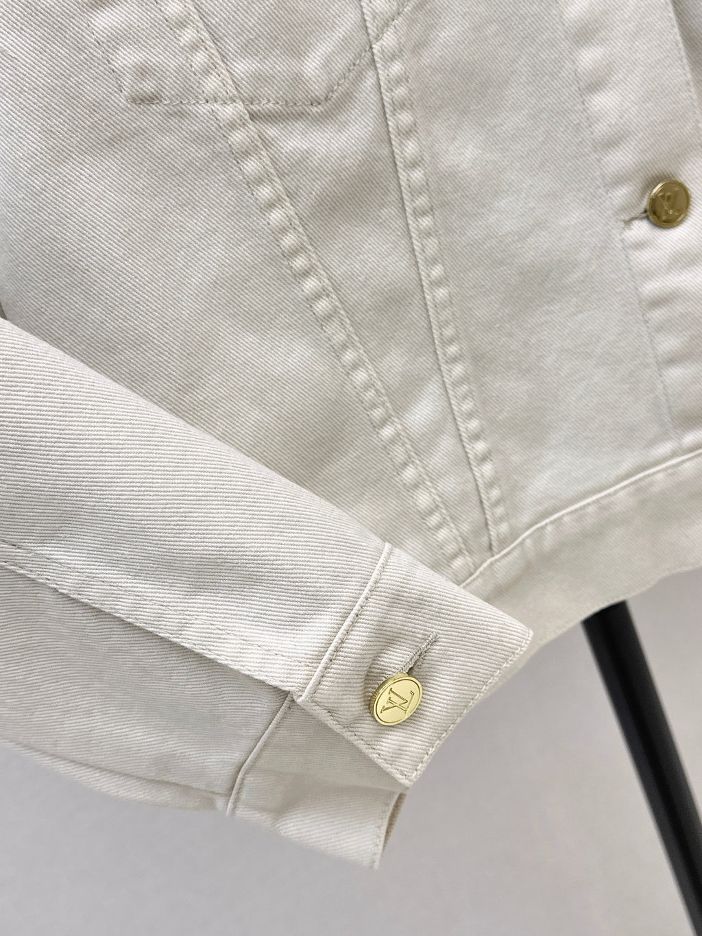 26SS Embroidered Denim Jacket