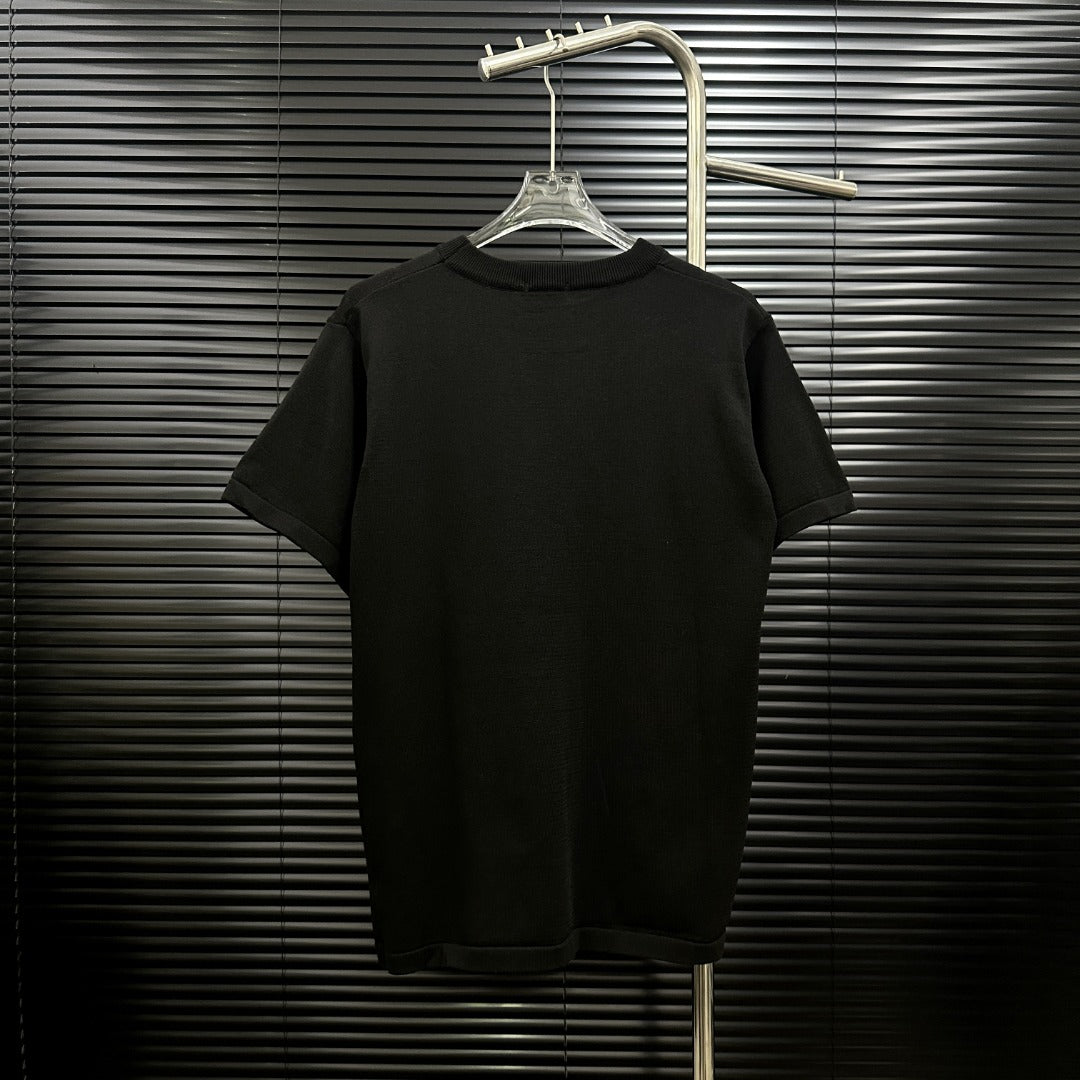 Classic Short-Sleeve Knit Top