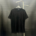 Embossed-Knit Short-Sleeve Top