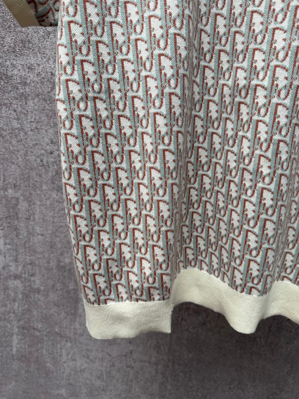 Classic Monogram Short-Sleeve Knitted Polo