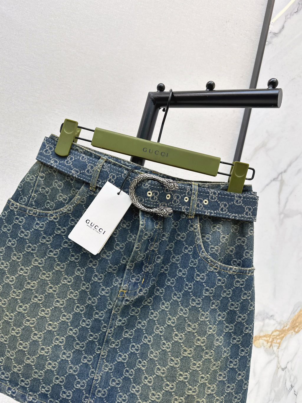 26SS New Spring/Summer Jacquard Mini Skirt