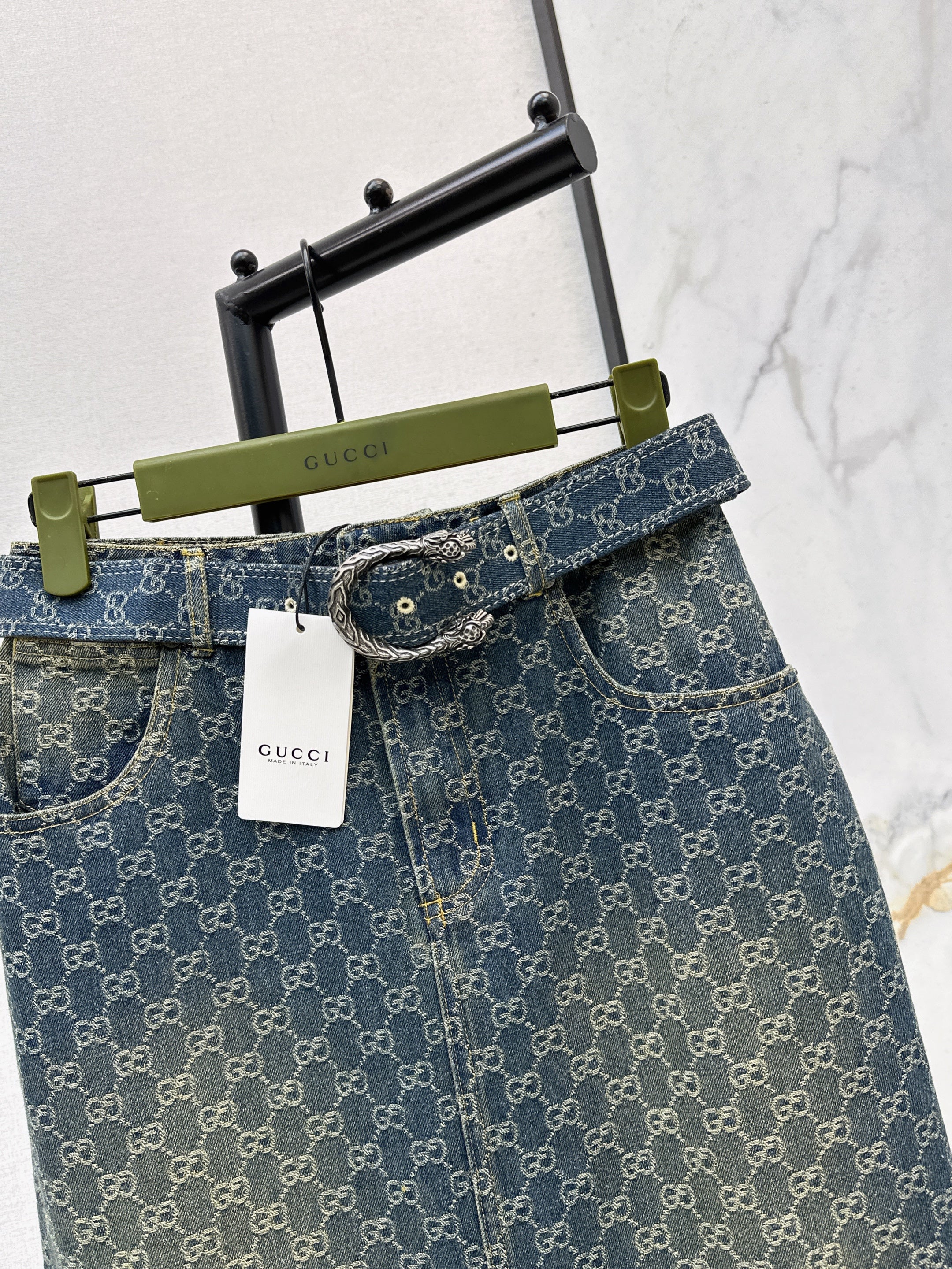 SS26 New Arrival: Jacquard Long Skirt