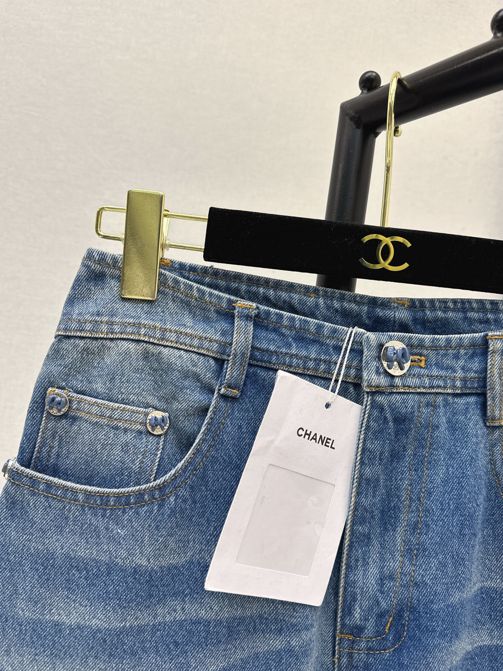 26SS Latest Spring/Summer Distressed Washed Denim Jeans