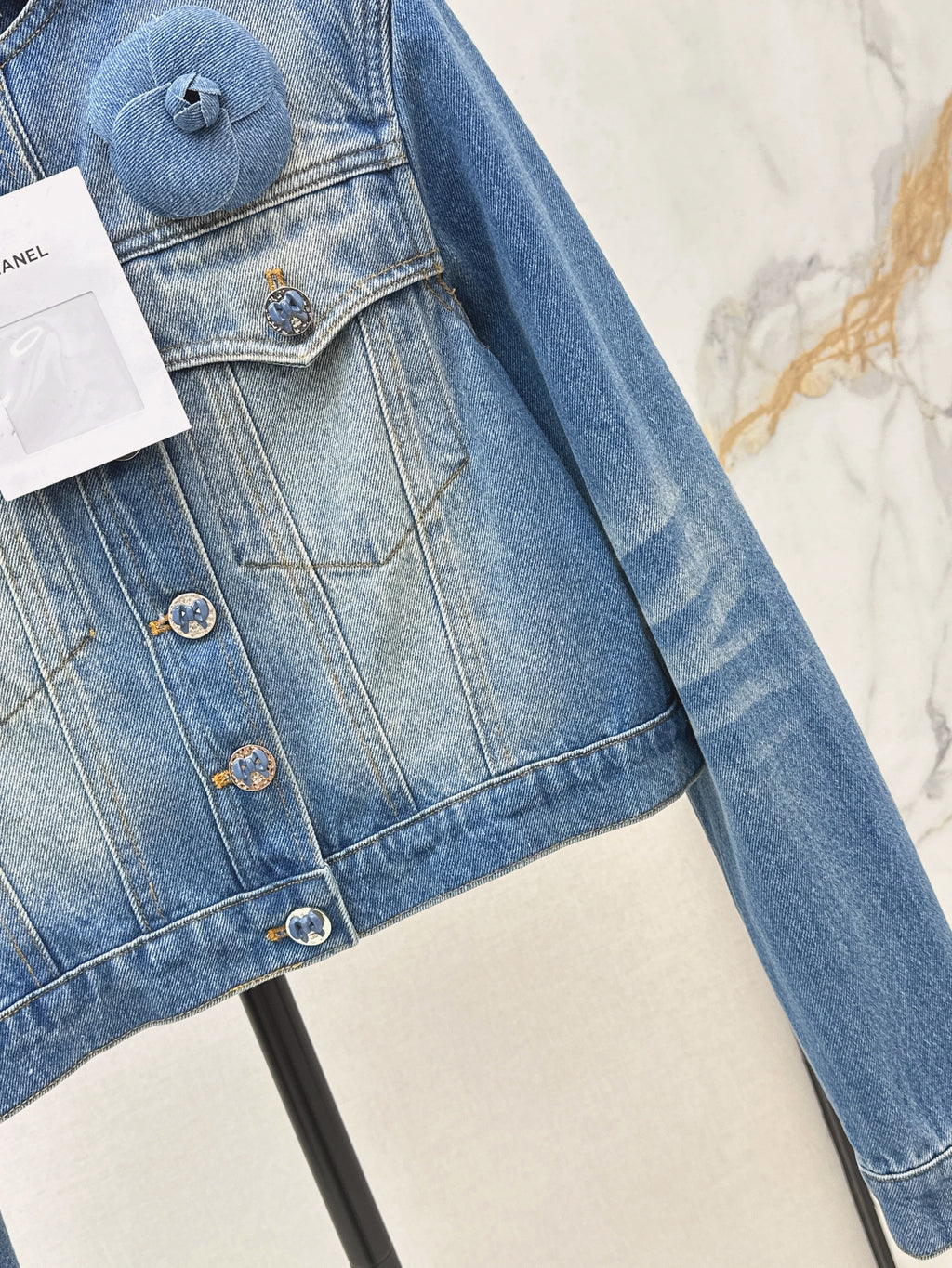 26SS Latest Spring/Summer Distressed Washed Denim Jacket