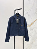 26SS New Arrival: Raw Indigo Collared Denim Jacket