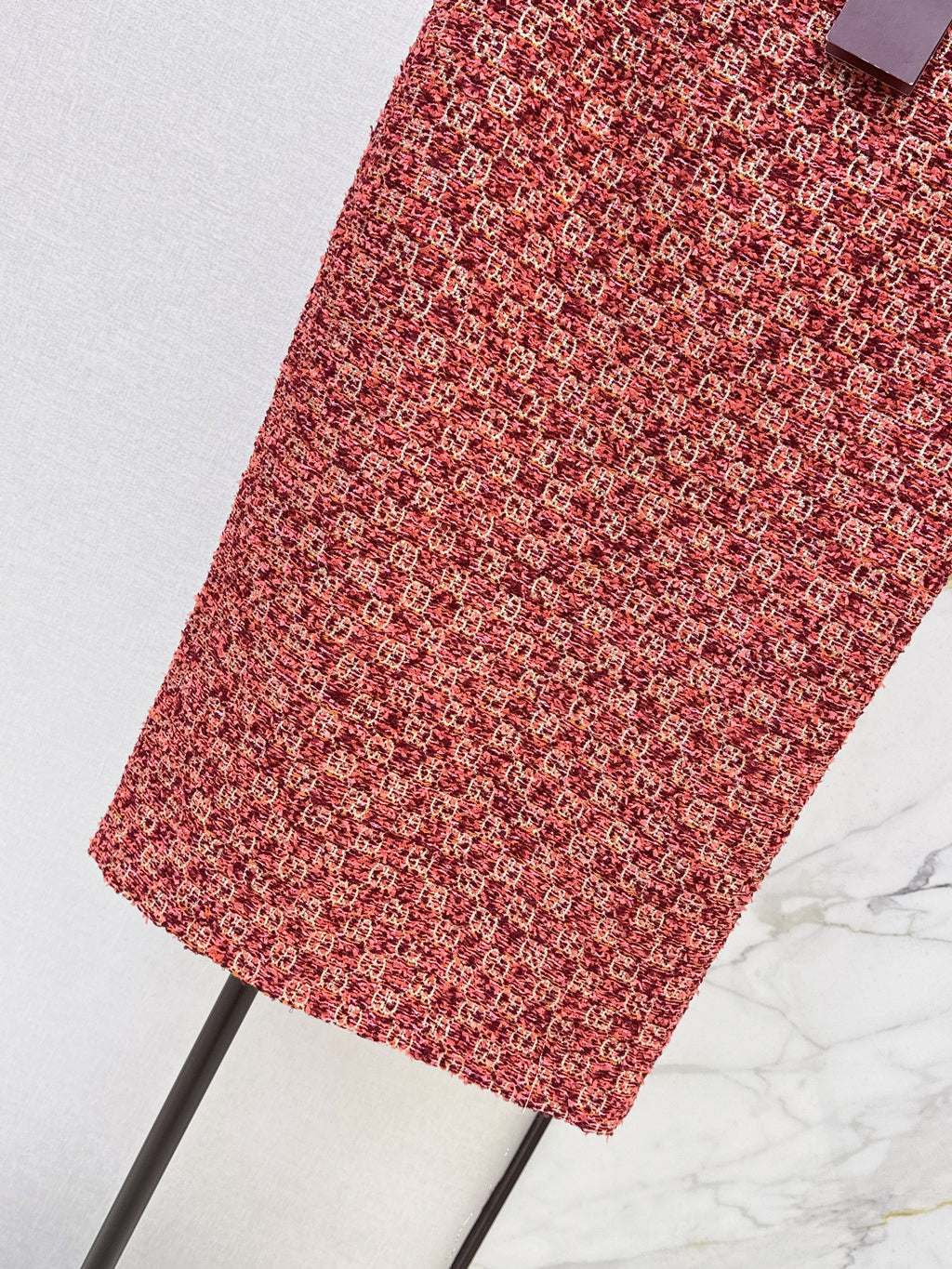 26SS Heavyweight Jacquard Skirt