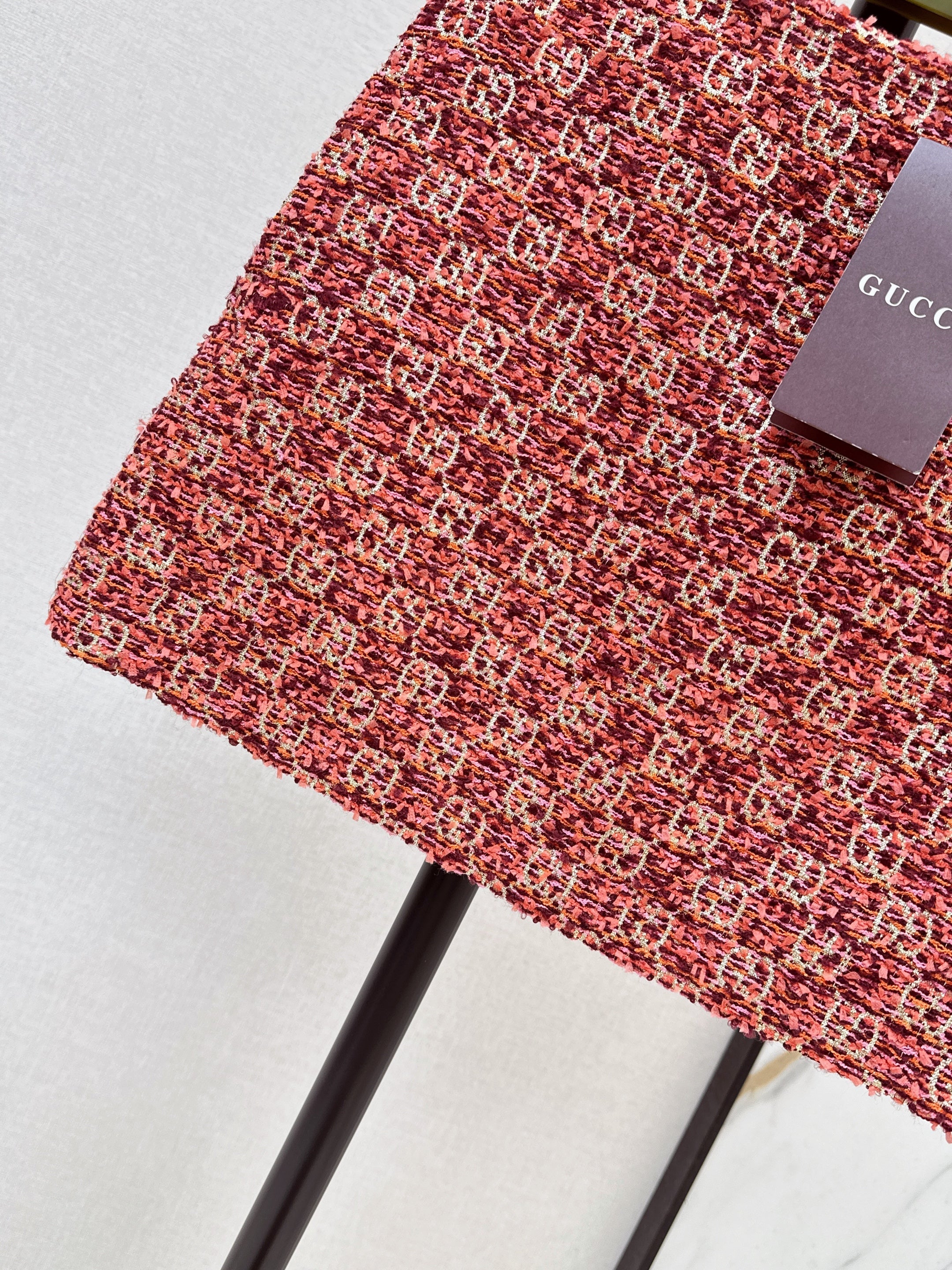 26SS Heavyweight Jacquard Mini Skirt