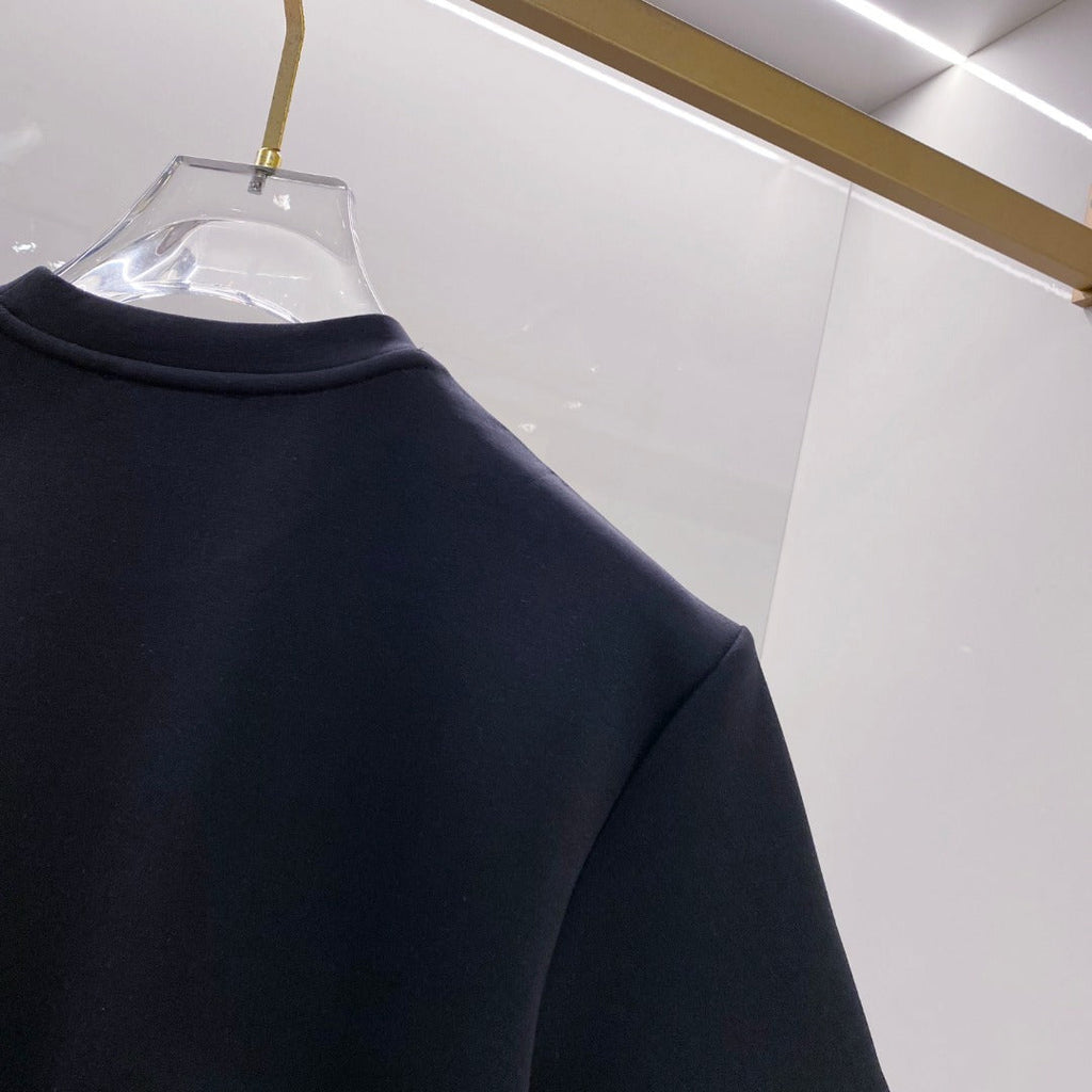 26 Early Spring: Stylish & Versatile Crew-Neck Short-Sleeve Top with Letter Embroidery