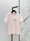 26SS Latest Spring/Summer Collection: Embroidered, Minimalist-Style T-Shirt
