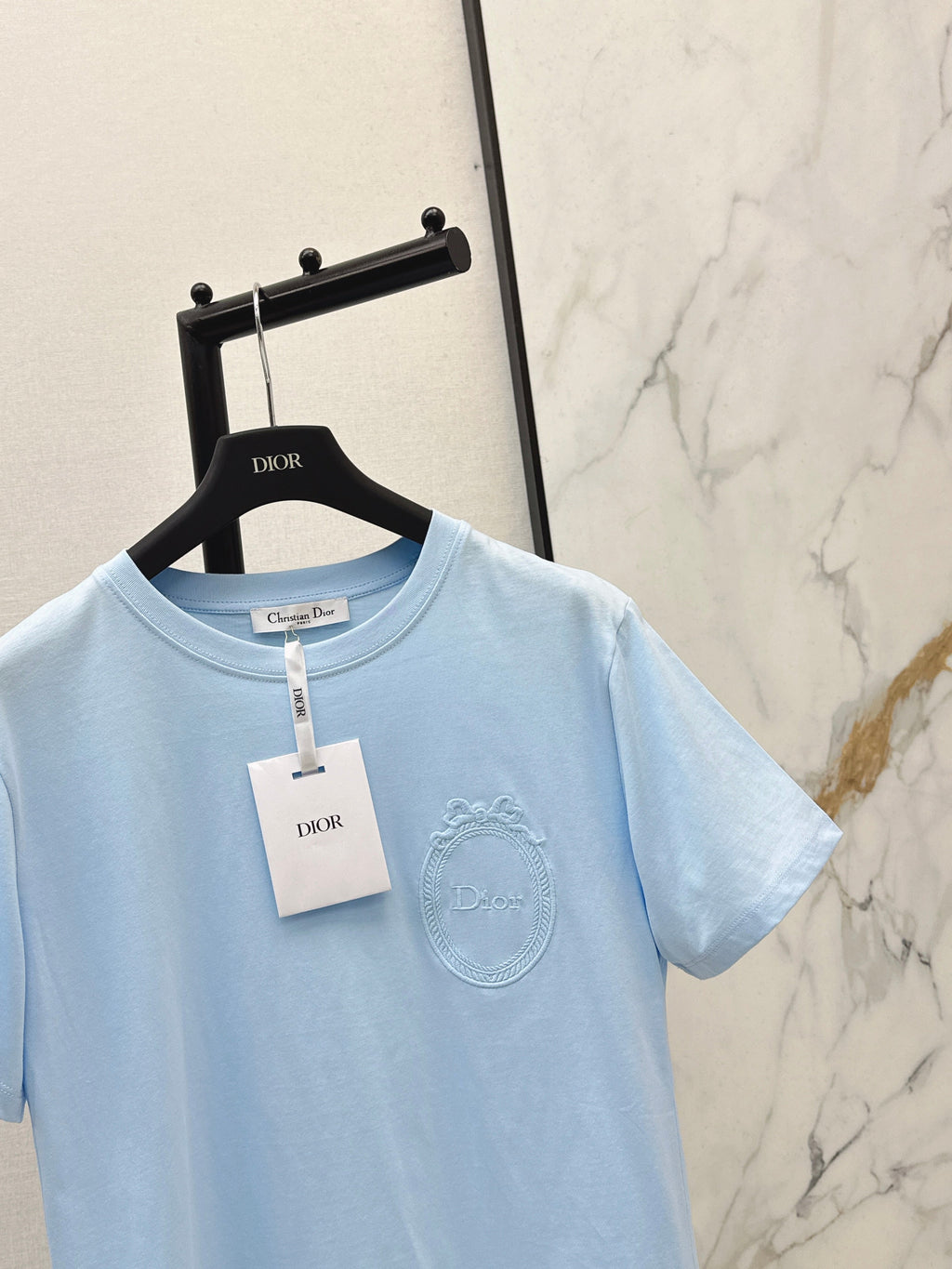 26SS Latest Spring/Summer Collection: Embroidered, Minimalist-Style T-Shirt