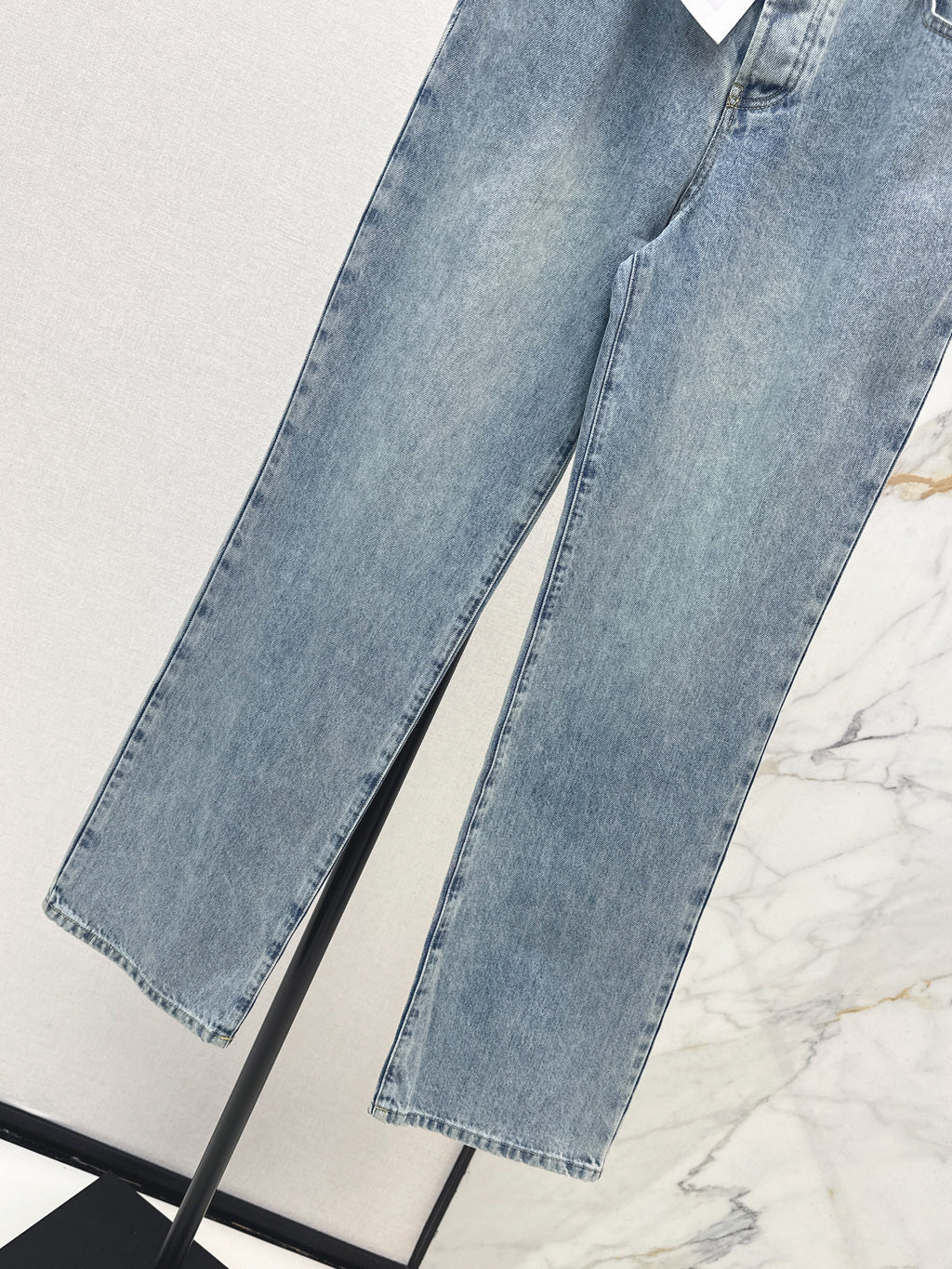26SS New Spring/Summer Straight-Leg Jeans
