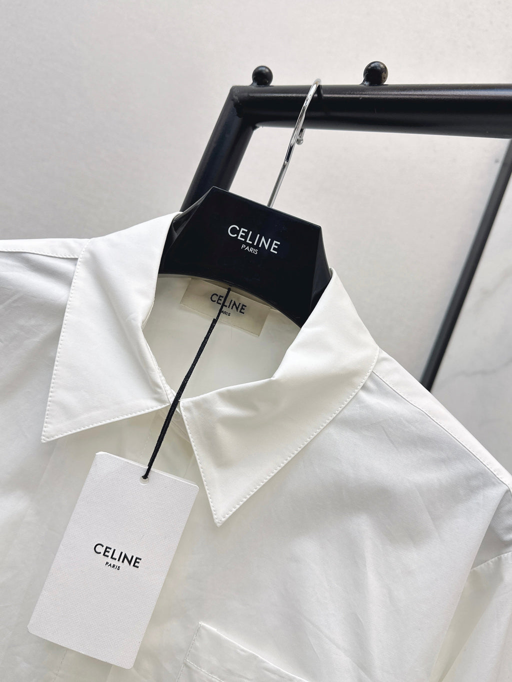 26SS New Carriage-Embroidered Shirt