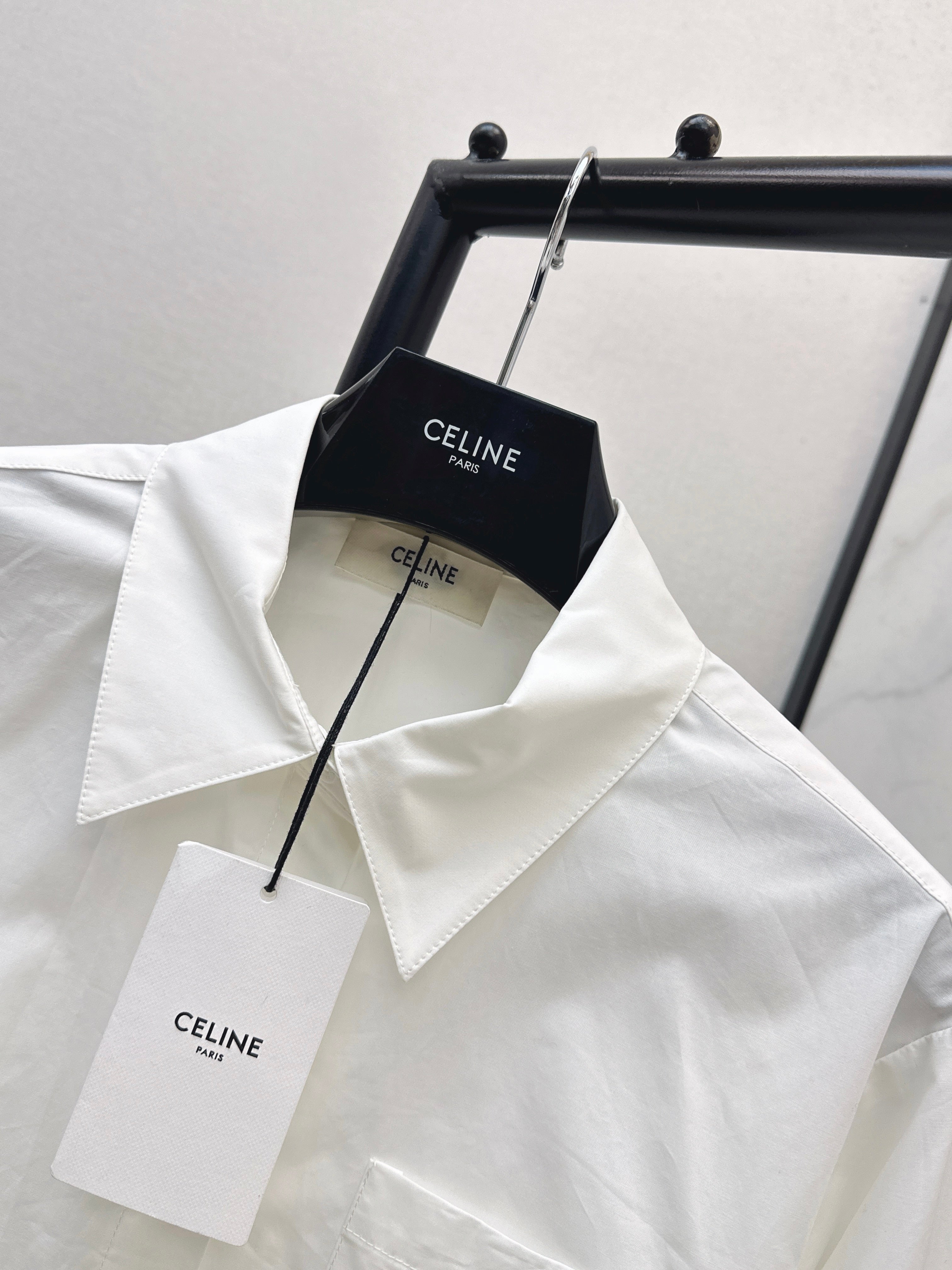 26SS New Carriage-Embroidered Shirt