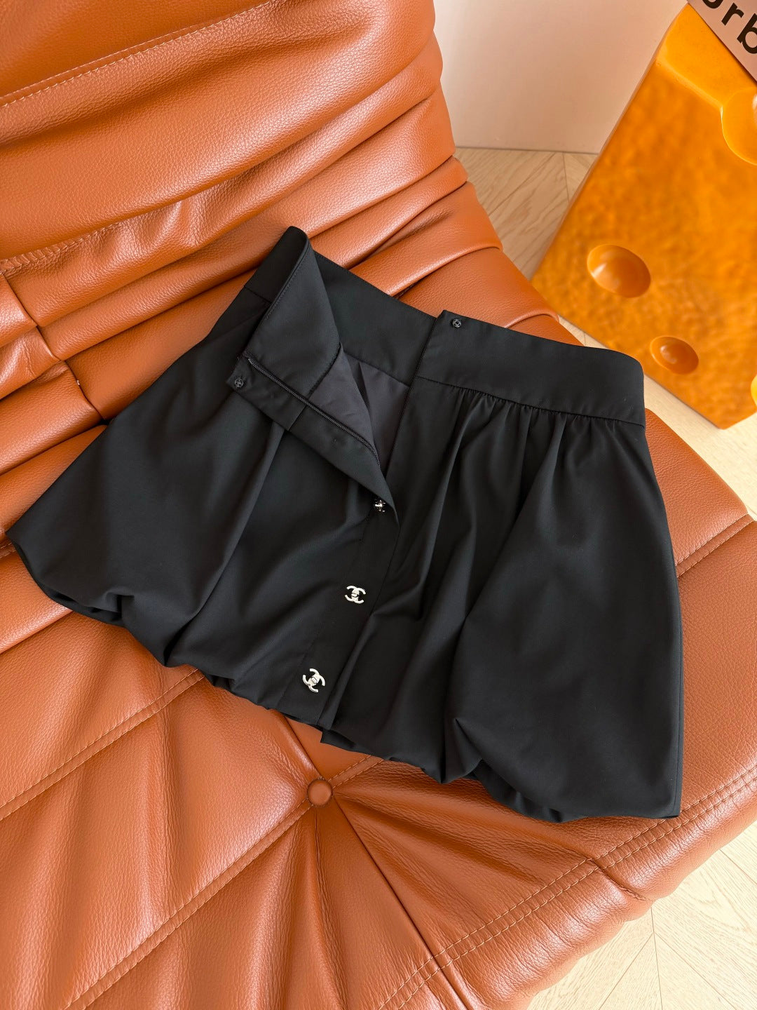 26 Spring/Summer: Silver-Buckle Embellished Tulip Skirt