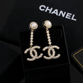 New pearl earrings